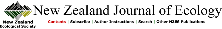 NZ Journal of Ecology